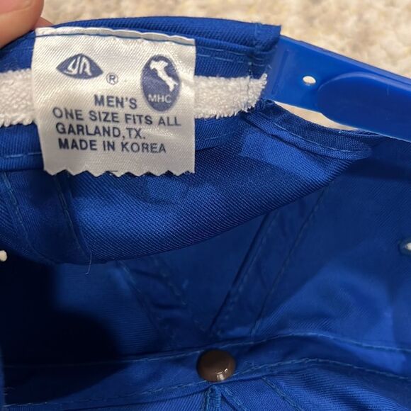 VTG made in Korea Rope around rim with embroidered horse. Adjustable Hat NWOT - Picture 4 of 4